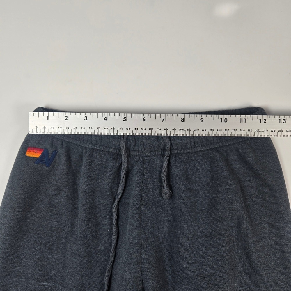 Aviator Nation Sweatpants Womens Small Gray Lightning Bolt Joggers Loungewear - Picture 8 of 10